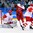 GANGNEUNG, SOUTH KOREA - FEBRUARY 23: Czech Republic's Tomas Zohorna #79 creates traffic in front of Olympic Athletes from Russia's Vasili Koshechkin #83 during semifinal round action at the PyeongChang 2018 Olympic Winter Games. (Photo by Matt Zambonin/HHOF-IIHF Images)

